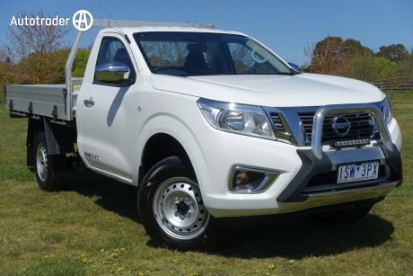 White 2020 Nissan Navara Cab Chassis RX (4X4)