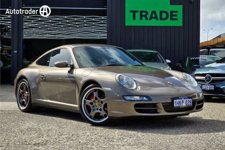 Brown 2008 Porsche 911 Coupe Carrera 4 S