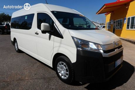 White 2020 Toyota HiAce Commercial Commuter High Roof Super LWB