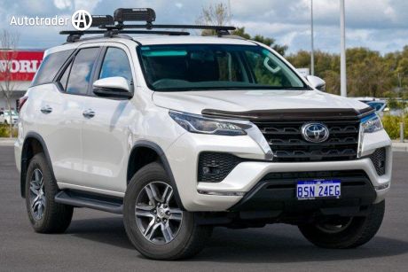 White 2021 Toyota Fortuner Wagon GXL