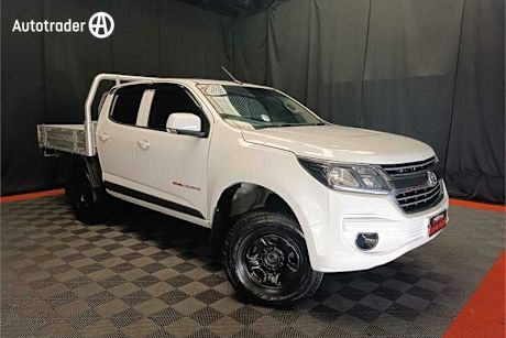Silver 2017 Holden Colorado Space Cab Chassis LS (4X4)