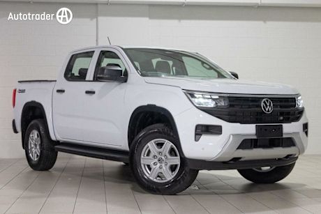 White 2024 Volkswagen Amarok Dual Cab Utility Core TDI405 4Motion