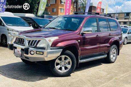 Burgundy 2009 Toyota Landcruiser Prado Wagon GXL (4X4)