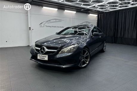 Grey 2013 Mercedes-Benz E250 Coupe CDI