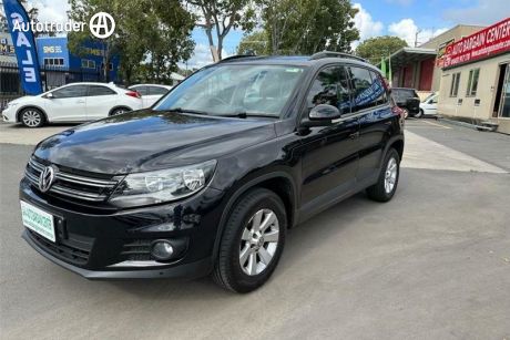 Black 2014 Volkswagen Tiguan Wagon 103 TDI Pacific