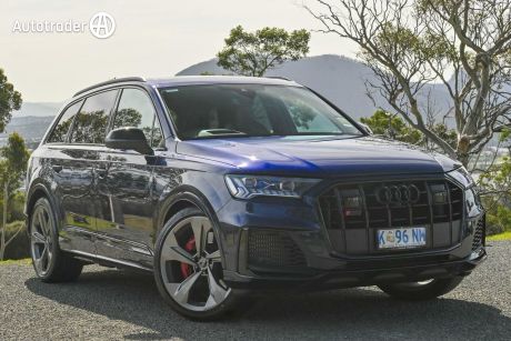 Blue 2022 Audi SQ7 Wagon Tfsi Quattro