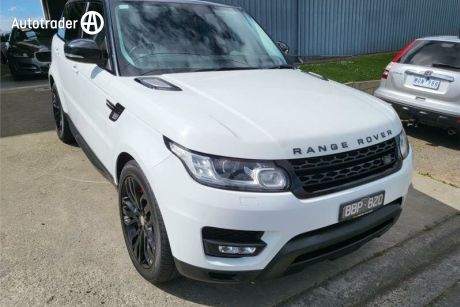 White 2014 Land Rover Range Rover Sport Wagon SDV8 HSE Dynamic