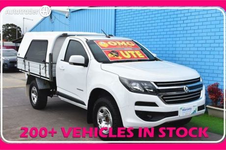 White 2017 Holden Colorado Cab Chassis LS (4X2)