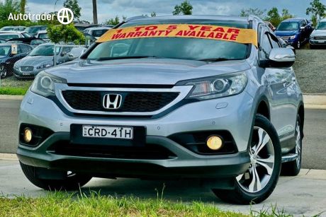 Silver 2013 Honda CR-V Wagon 4WD DTi-L 2.2L Turbo Diesel Luxury 4x4 SUV
