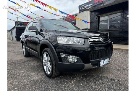 Black 2012 Holden Captiva Wagon 7 LX (4X4)