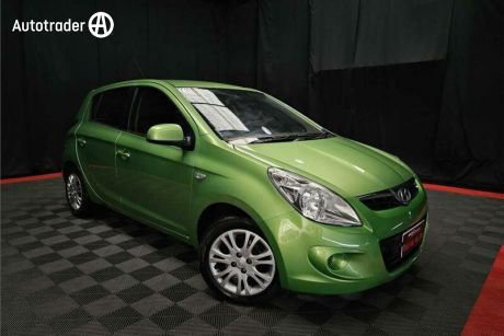 Green 2011 Hyundai I20 Hatchback Active