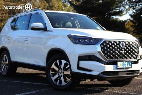 White 2023 Ssangyong Rexton Wagon ELX (awd)