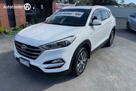 White 2016 Hyundai Tucson Wagon Elite (fwd)