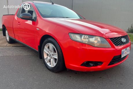 Red 2008 Ford Falcon Utility (LPG)