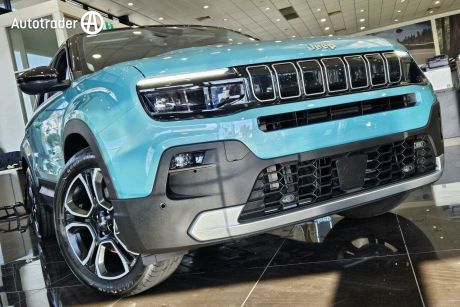 Blue 2024 Jeep Avenger Wagon Summit