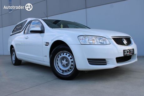 White 2012 Holden Commodore Utility Omega (lpg)