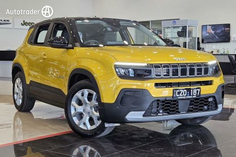 Yellow 2024 Jeep Avenger Wagon Limited