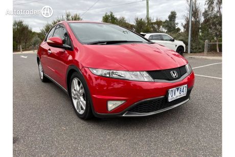 Red 2011 Honda Civic Hatchback SI