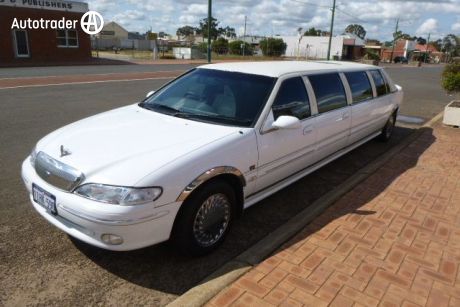 White 1998 Ford Fairlane Sedan Ghia