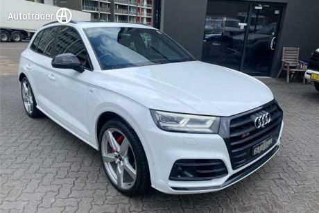White 2018 Audi SQ5 Wagon 3.0 Tfsi Quattro