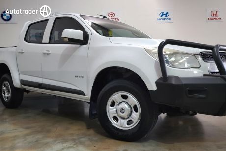 White 2012 Holden Colorado Crew Cab Pickup LX (4X4)