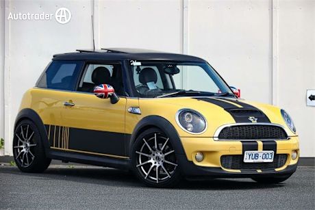 Yellow 2007 Mini Cooper Hatchback S