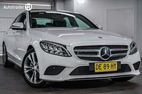 White 2021 Mercedes-Benz C200 Sedan