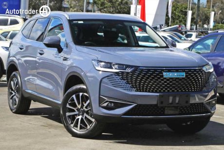 Grey 2024 GWM Haval H6 Wagon LUX Hybrid