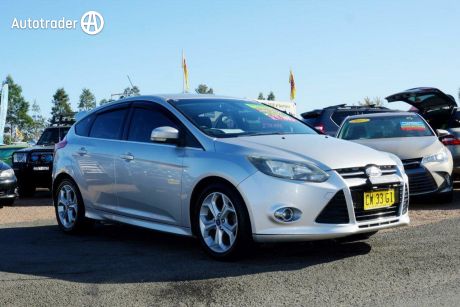 Silver 2013 Ford Focus Hatchback Sport