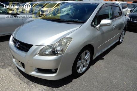 Silver 2008 Toyota Blade Hatch Master G