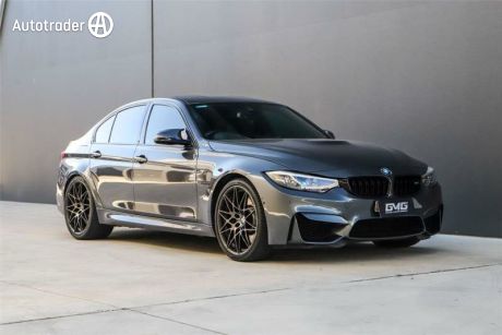 Grey 2018 BMW M3 Sedan Competition