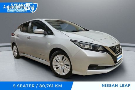 Silver 2018 Nissan Leaf Hatch G