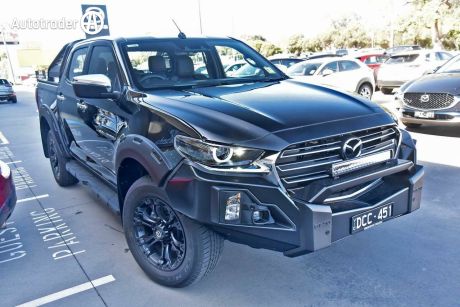 Black 2023 Mazda BT-50 Dual Cab Pick-up Thunder (4X4)