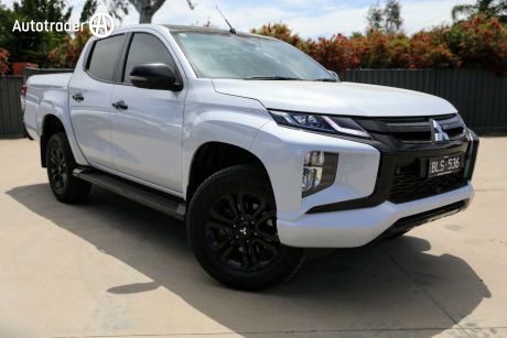White 2020 Mitsubishi Triton Double Cab Pick Up GSR (4X4)