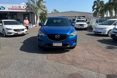 Blue 2013 Mazda CX-5 Wagon Grand Tourer (4X4)