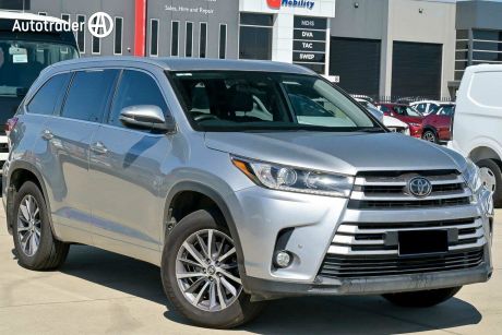 Silver 2018 Toyota Kluger Wagon GXL (4X2)