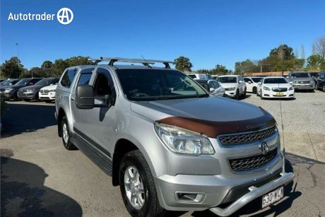 Silver 2013 Holden Colorado Crew Cab Pickup LT (4X4)