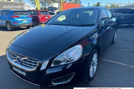 Black 2012 Volvo S60 Sedan T4 Teknik