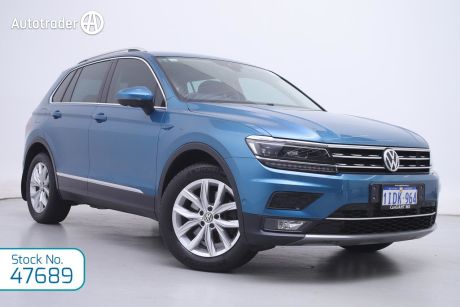 Blue 2018 Volkswagen Tiguan Wagon 162 TSI Highline