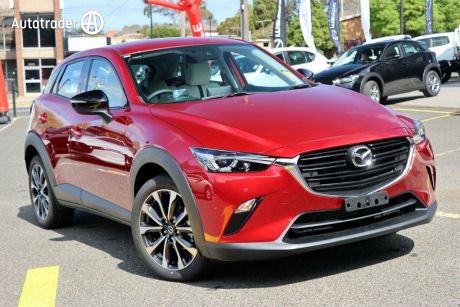 Red 2024 Mazda CX-3 Wagon G20 Evolve
