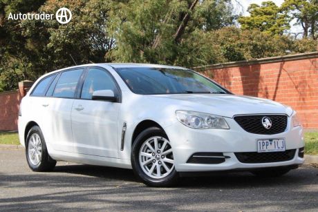 White 2014 Holden Commodore Wagon