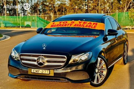 Black 2016 Mercedes-Benz E200 OtherCar 213 Turbo 9 Speed Auto Luxury Saloon
