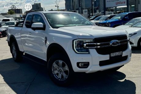 White 2023 Ford Ranger Super Cab Utility XLT 2.0 (4X4)