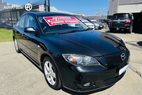 Black 2006 Mazda 3 Sedan Maxx Sport