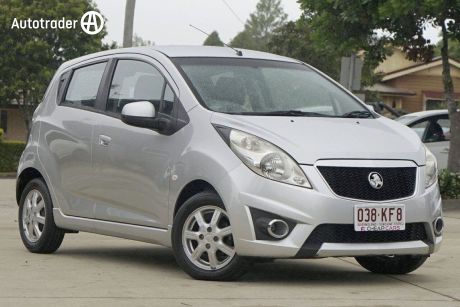 Silver 2012 Holden Barina Spark Hatchback CD