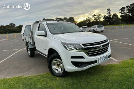 White 2017 Holden Colorado Ute Tray 4x2 LX RG