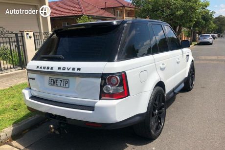 White 2012 Land Rover Range Rover Sport Wagon 3.0 SDV6