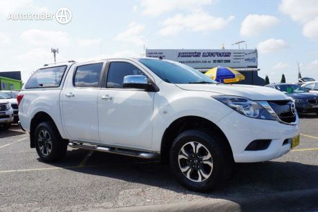 White 2015 Mazda BT-50 Dual Cab Utility XTR (4X2)