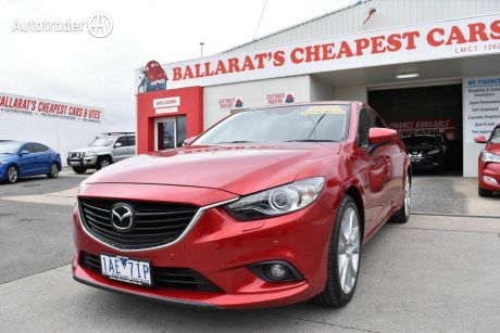 Red 2013 Mazda 6 Sedan Atenza