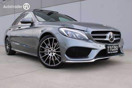 Grey 2017 Mercedes-Benz C250 Sedan D